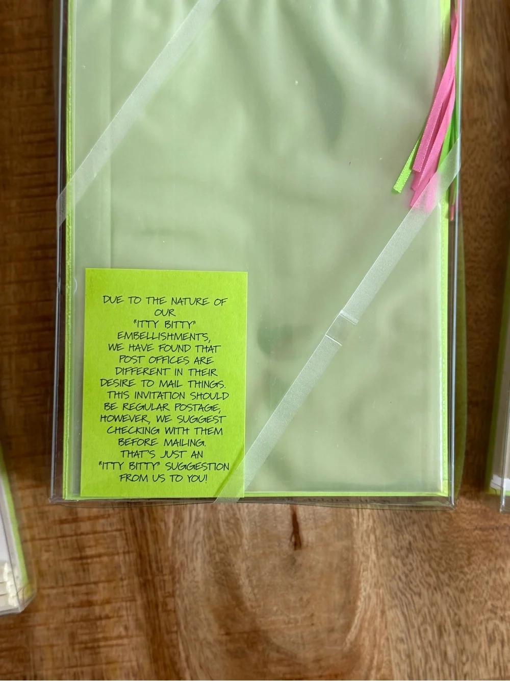 Pink & Green Lollipop Party Invitations 🍭 Teen Candy Birthday – Pack of 10